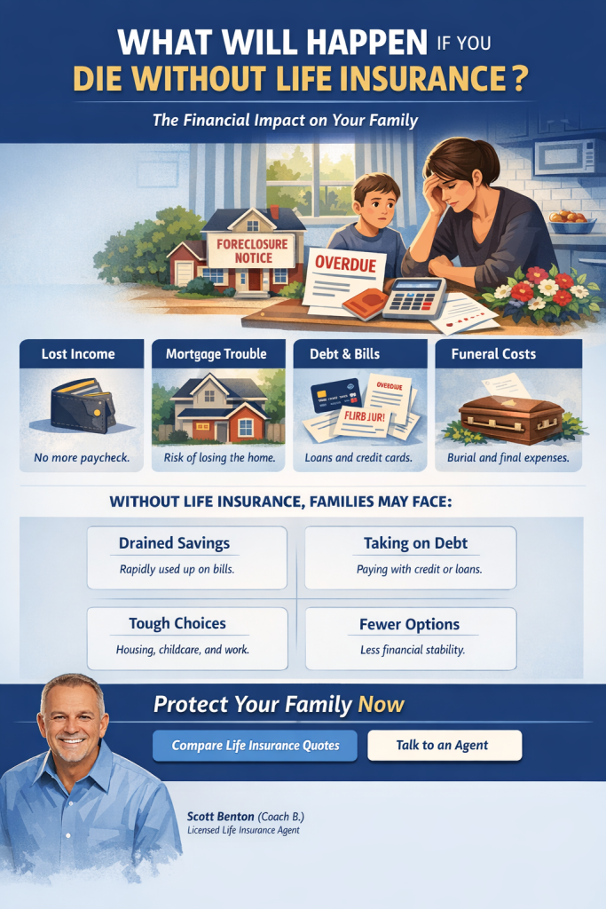 what will happen if you die without life insurance