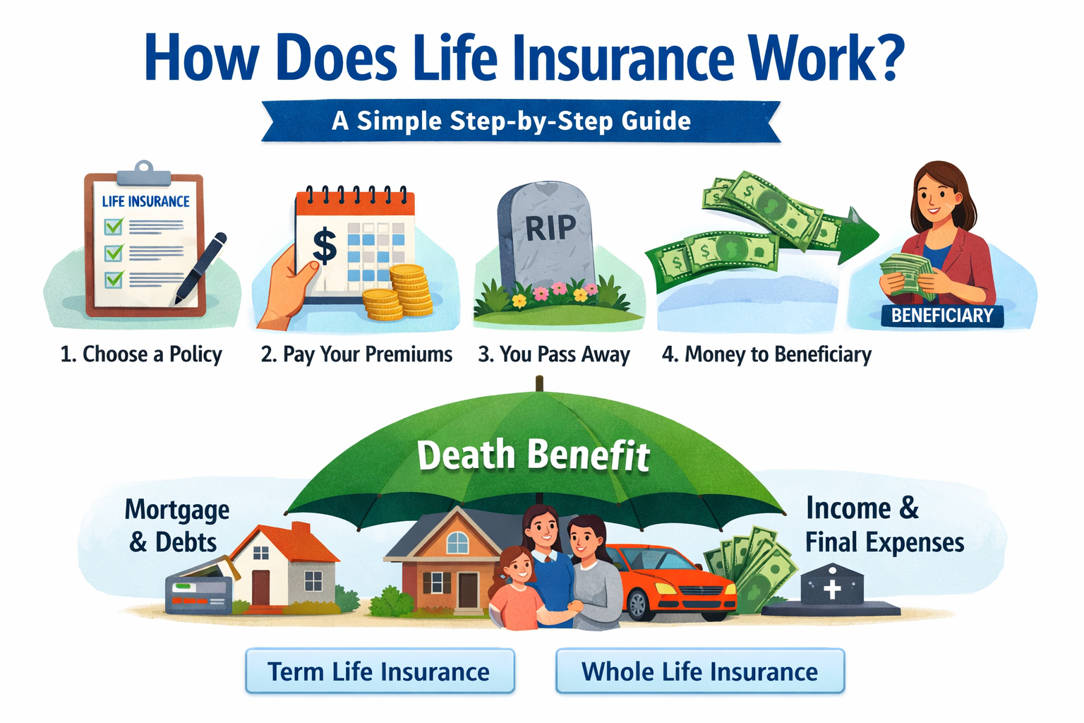 how does life insurance work