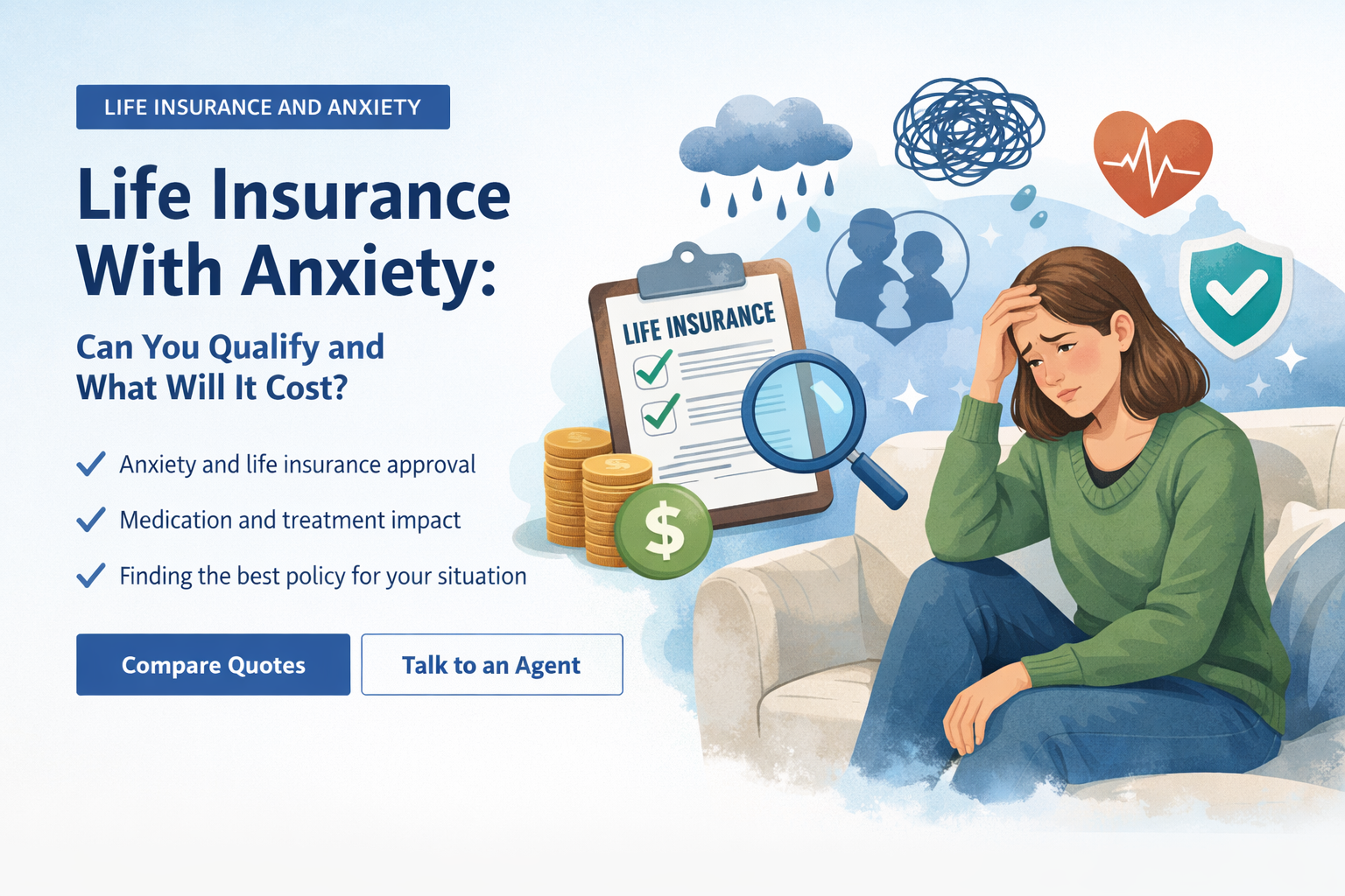 life insurance with anxiety